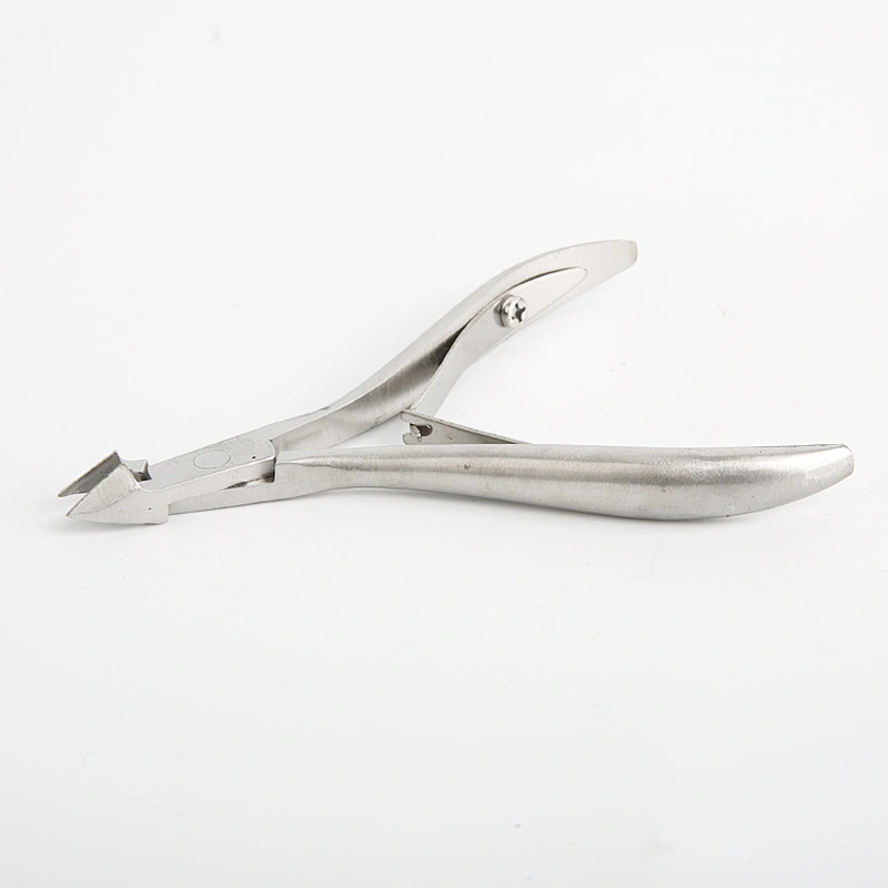 Wholesale professional Nail cared Cuticle Pusher Pliers Stainless Steel Dead Skin Remover tool Scissor