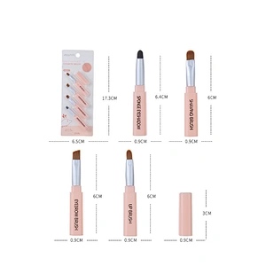 2021guaranteed Quality nylon 4 Sets Cleanersets of Mini Makeup Brushes