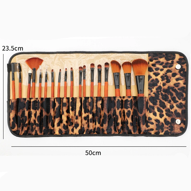 Professional Makeup Leopard Print Brush Kit