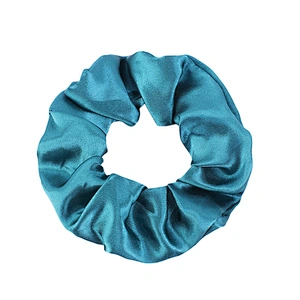 Wholesale Hot Fashion Simple Style Handmade Elastic Scrunchies Hair Accessory Silk Hairband