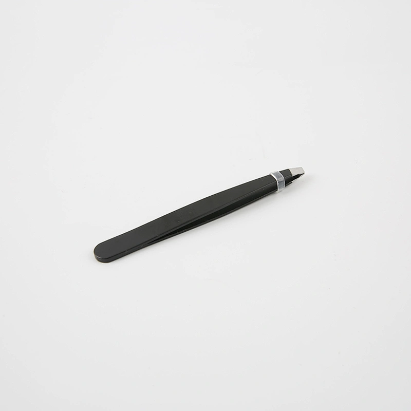 Black beauty tools wholesale volume lash tweezers eyelash extension tweezers eyebrow tweezers