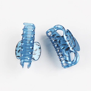 2021 Hot Sale Classic  Fashion Hair Accessaries Big Banana Acrylic Leopard Print Hair Claw Clips
