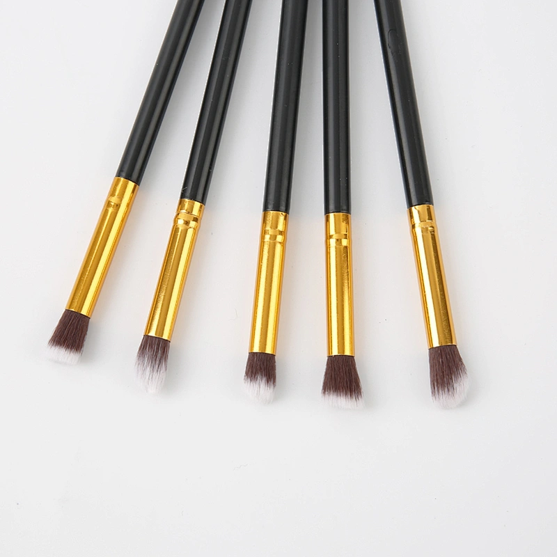 Makeup Eye Brush Set - 5 Essential Makeup Brushes