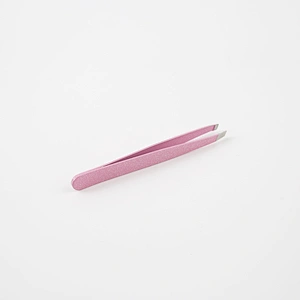 High Quality Customized Color Stainless Steel Eyelash Tweezers Professional Eyebrow Tweezers