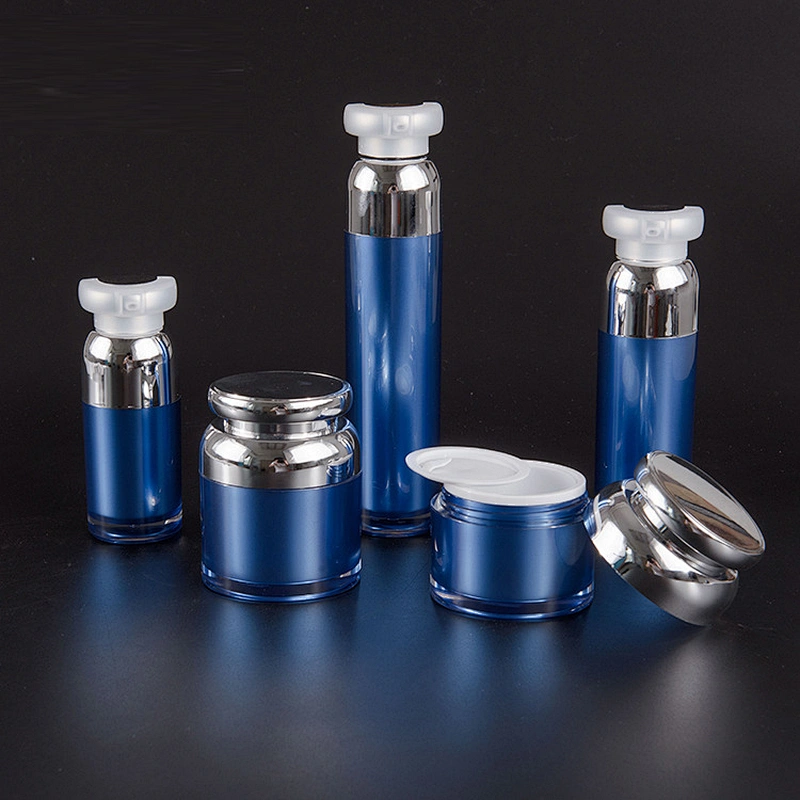 100ml white acrylic material airless bottle for cream lotion Hot sale products