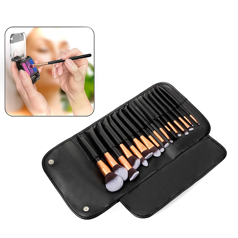 Natural High Quality Full Face Makeup Brush Collection Sets Best Premium Professional Cosmetic Custom Makeup Brush