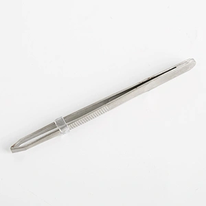 Wholesale Low MOQ Quality Customized Color Stainless Steel Eyelash Tweezers Eyebrow Tweezers