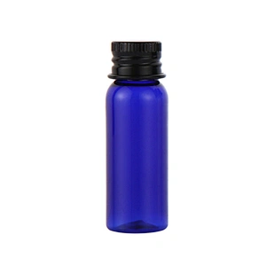 10ml round shoulder angle pet transparent plastic free gel gel packed emulsion lotion portable sub bottle with mental cap