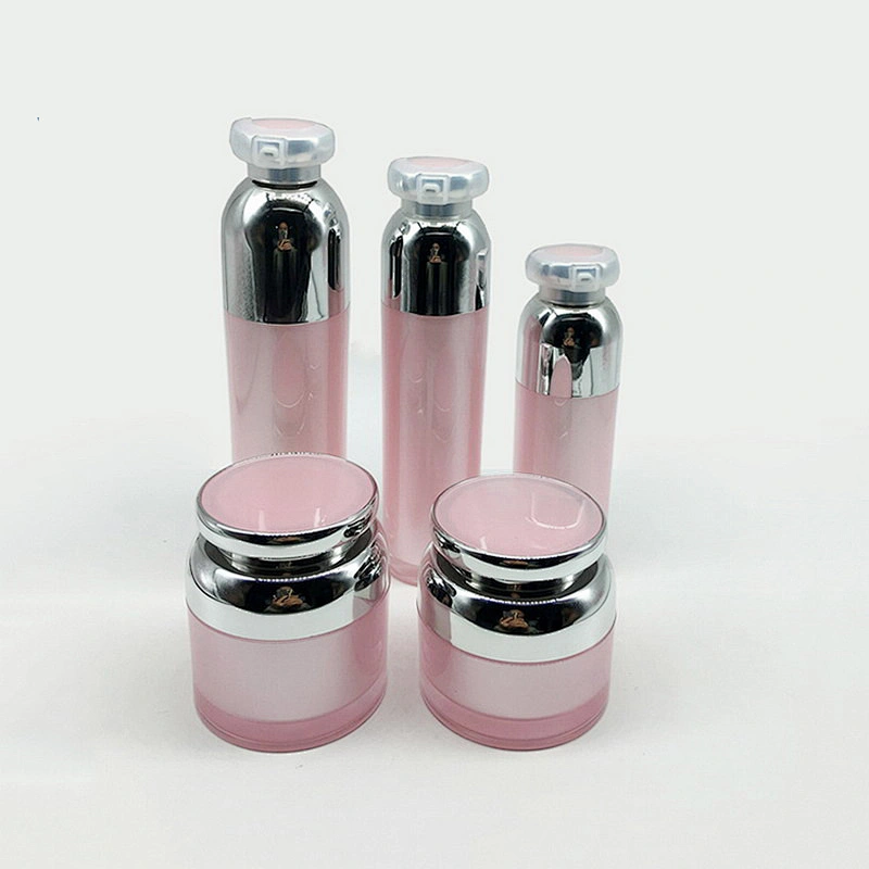 100ml white acrylic material airless bottle for cream lotion Hot sale products