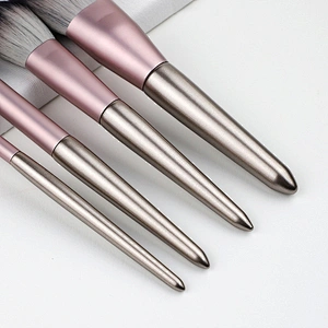 9 pcs Cosmetic Brushes Set for Foundation Powder Concealers Eye Shadows Eyebrow