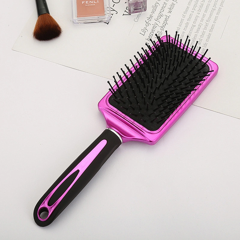 different types of combs gathered  Paddle Brush Round Hair Brush hair wide tooth dry wet comb suitable for curly hair comb