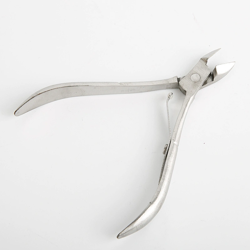Stainless Steel Set Polish Pusher False Nails Tips Clipper Cutter Dead Skin Remover Nail Art Scissors