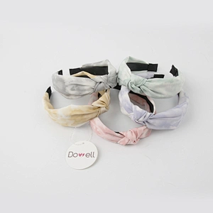 New Design Hairband Colorful Head Twisted Knotted Hair Band Wrap Women Headband For Girls