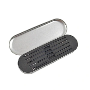 Durable and High Quality Acne Deduction Device 5-piece Set Eyebrow Tweezers Kit