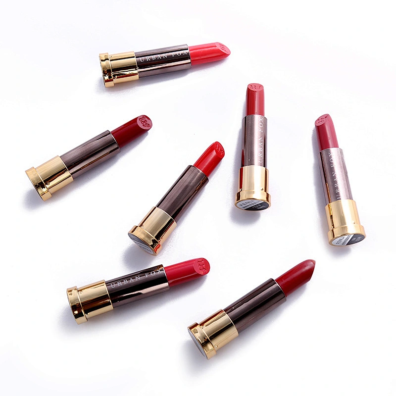 Cream makeup glitter lipstick organic vegan velvet waterproof matte private label nude lipstick