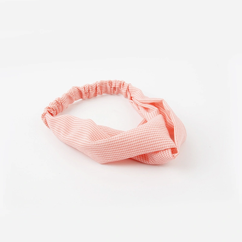 2021 Hot fashion elastic hair bands hot selling colorful Knotted Headbands for Women Girls