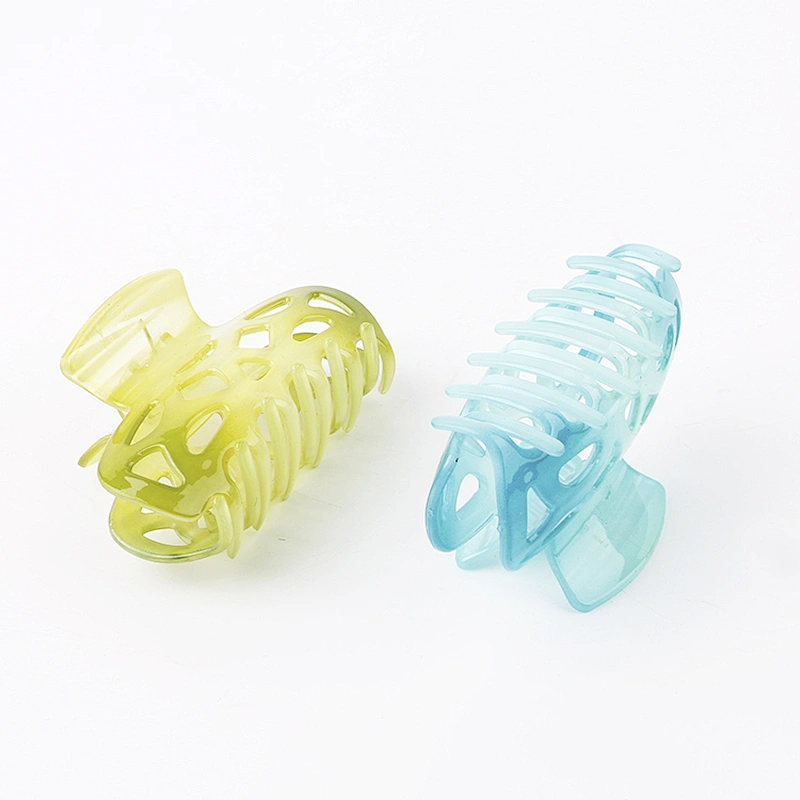 2021 New Fashion Customizable HaIr Claw Floret Hollow Design Blendoku Color Hair Clips Hair Claw