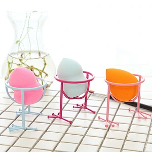 China Supplier Blending Storage Rack Wholesale Plastic Colorful Makeup Sponge Holder