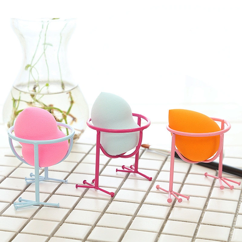 China Supplier Blending Storage Rack Wholesale Plastic Colorful Makeup Sponge Holder
