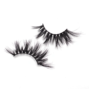 2021 Hot Sale Mink Eyelashes False Eyelashes  Luxury Grade 3D Lashes Mink False Eyelashes