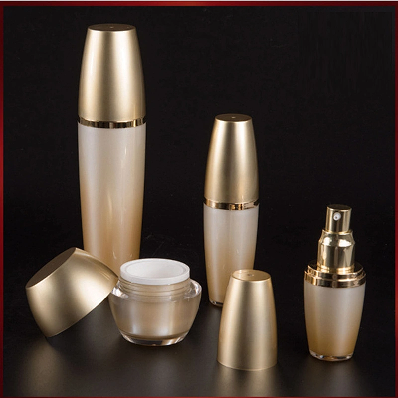 30ml 50ml 100ml white acrylic material airless bottle for cream lotion