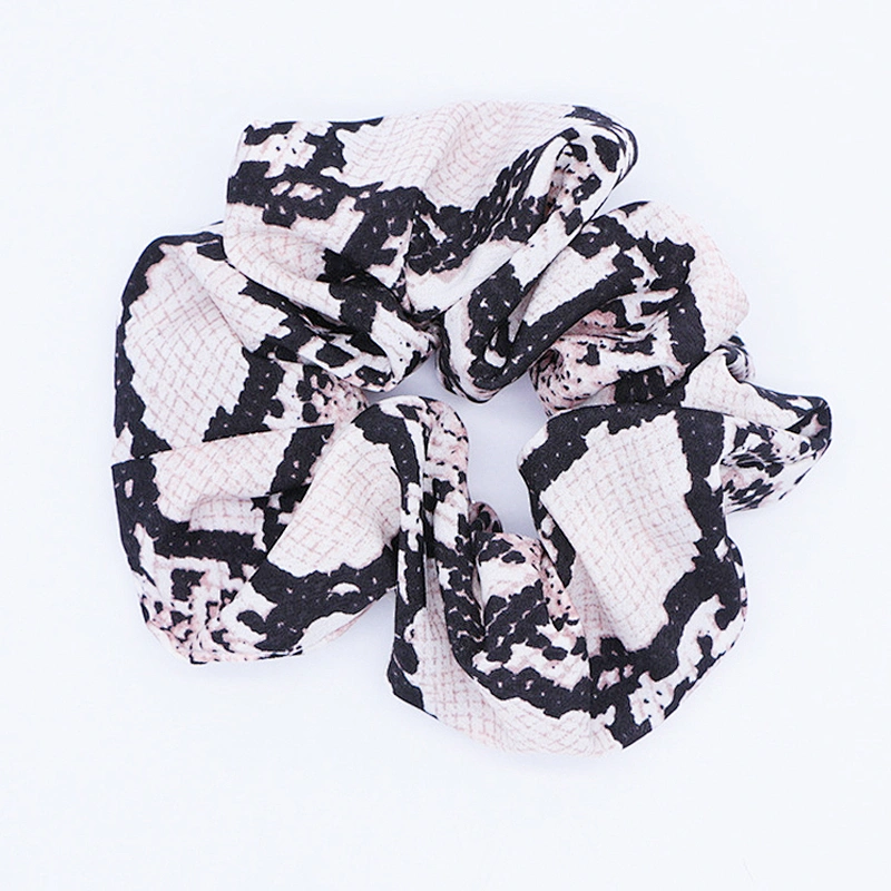 2021 Wholesale fancy fashion tie dye hairbands women elastic hidden packet hair scrunchies