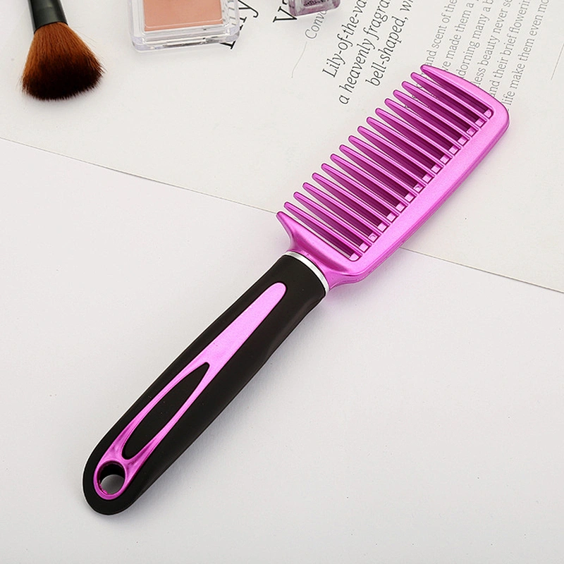 different types of combs gathered  Paddle Brush Round Hair Brush hair wide tooth dry wet comb suitable for curly hair comb