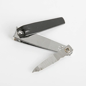 Wholesale High quality stainless steel spring mini titanium custom nail clipper