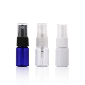 10ml round shoulder angle pet transparent plastic free gel gel packed emulsion lotion portable sub bottle