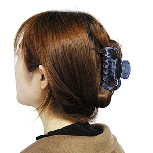 2021 Hot Sale Classic  Fashion Hair Accessaries Big Banana Acrylic Leopard Print Hair Claw Clips