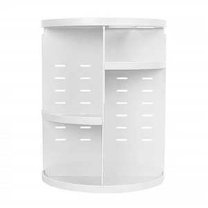 Custom Hot Sale Simple Design Desktop Rotatable Multifunctional Makeup Storage Organizer