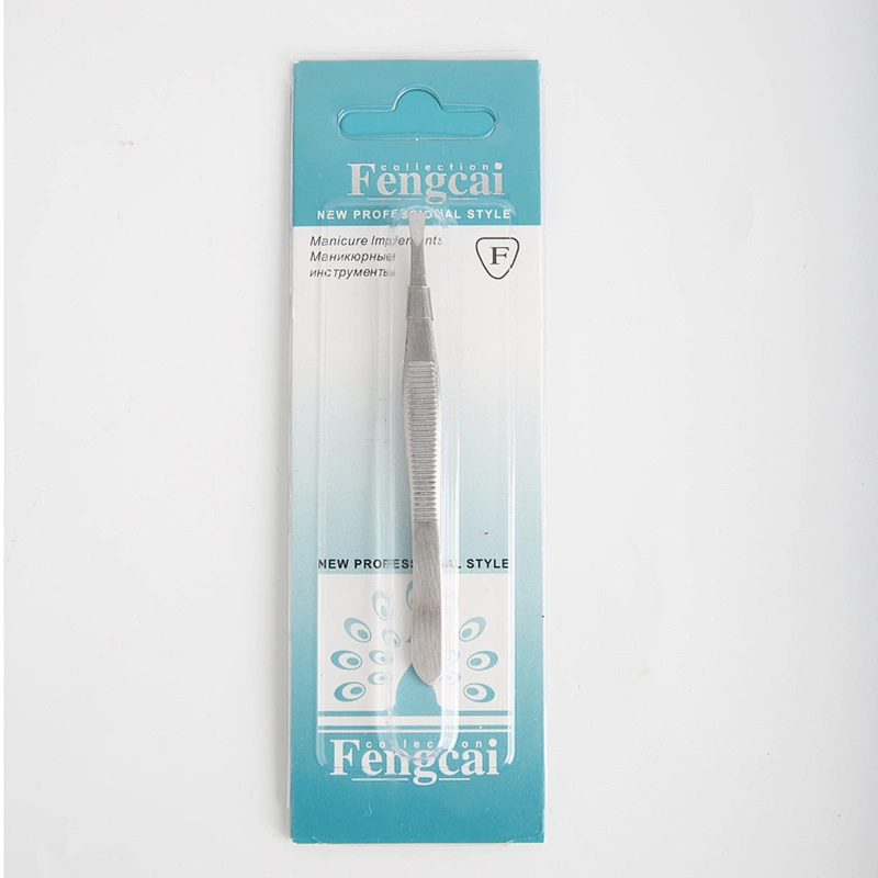 Hot Selling Private Label Custom Logo Stainless Steel Pointed Eyebrow Tweezers