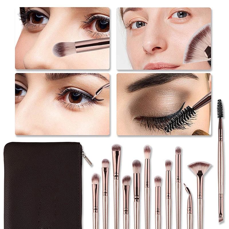 12pcs Eye Makeup Brushes