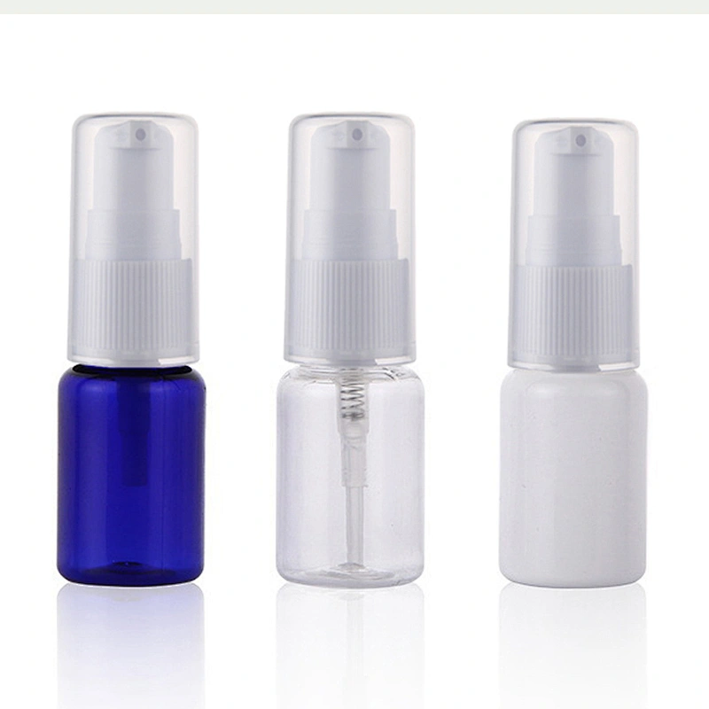 Refillable fine mist hair care packaging10ml plastic spray bottle