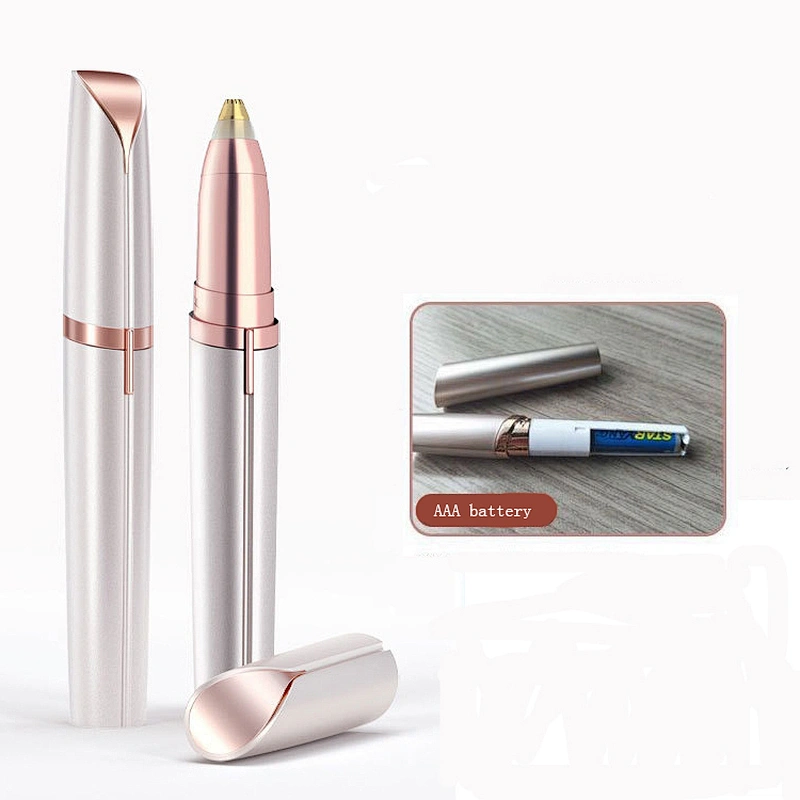 Painless Lady Rechargeable Mini Eye Brow Shaver Razor Electric Eyebrow Trimmer For Women
