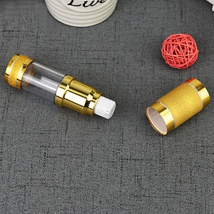 Portable Packing Acrylic Airless Bottle 50ml airless pump spray cream bottle