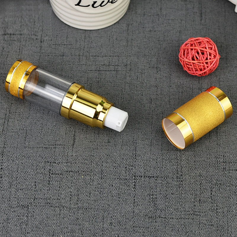 Portable Packing Acrylic Airless Bottle 50ml airless pump spray cream bottle