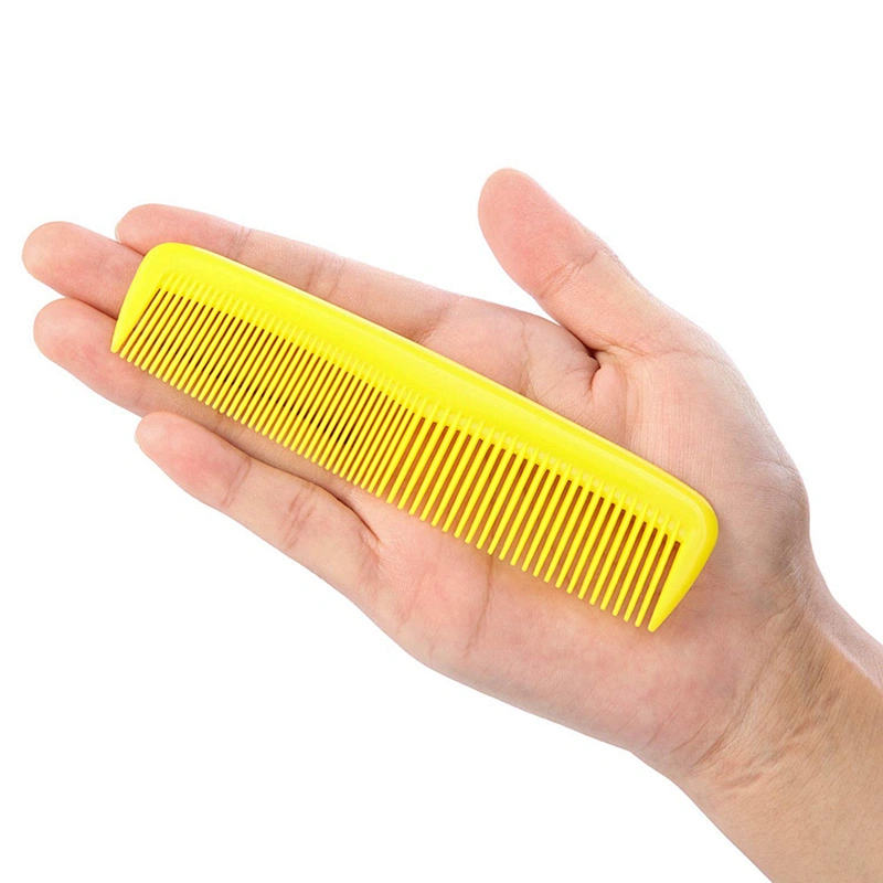 More Than 6 Colors Colorful Hair Combs Set  Thick Tooth Traditional Design plastic hair comb