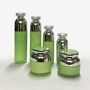 100ml white acrylic material airless bottle for cream lotion Hot sale products