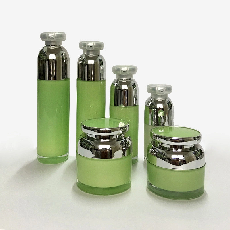 100ml white acrylic material airless bottle for cream lotion Hot sale products