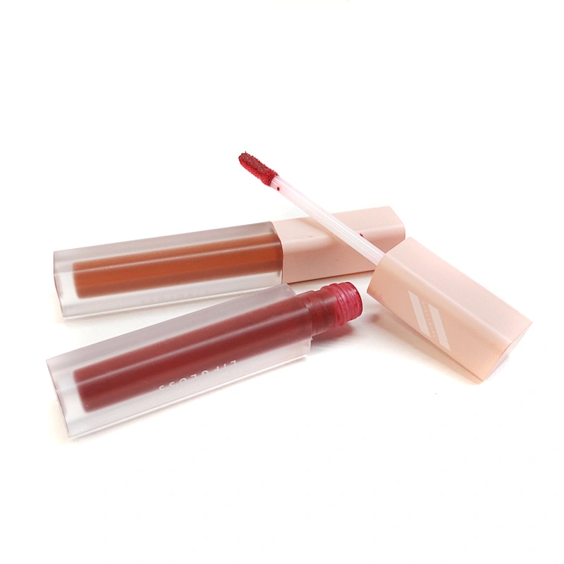 Wholesale High Quality Matte Nude Liquid Lipstick Private Label Lip Gloss Waterproof Vegan Cosmetics