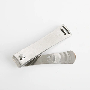 Stainless Steel Opening Extra Large Nail Clippers Cutter with Nail File for Thick Nails