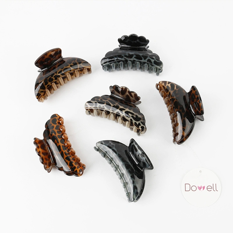 Wholesale Big Tortoiseshell Acetate Hair Claw Clips Classic Style For Women Girls Claw