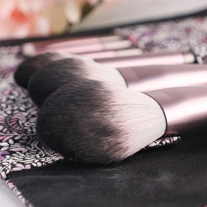 9 pcs Cosmetic Brushes Set for Foundation Powder Concealers Eye Shadows Eyebrow