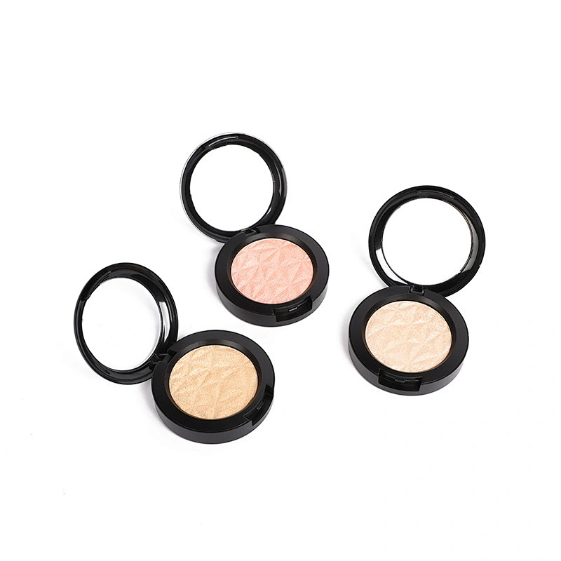 Private Label Cosmetics Single Glow Highlight Custom Baked Highlighter Makeup