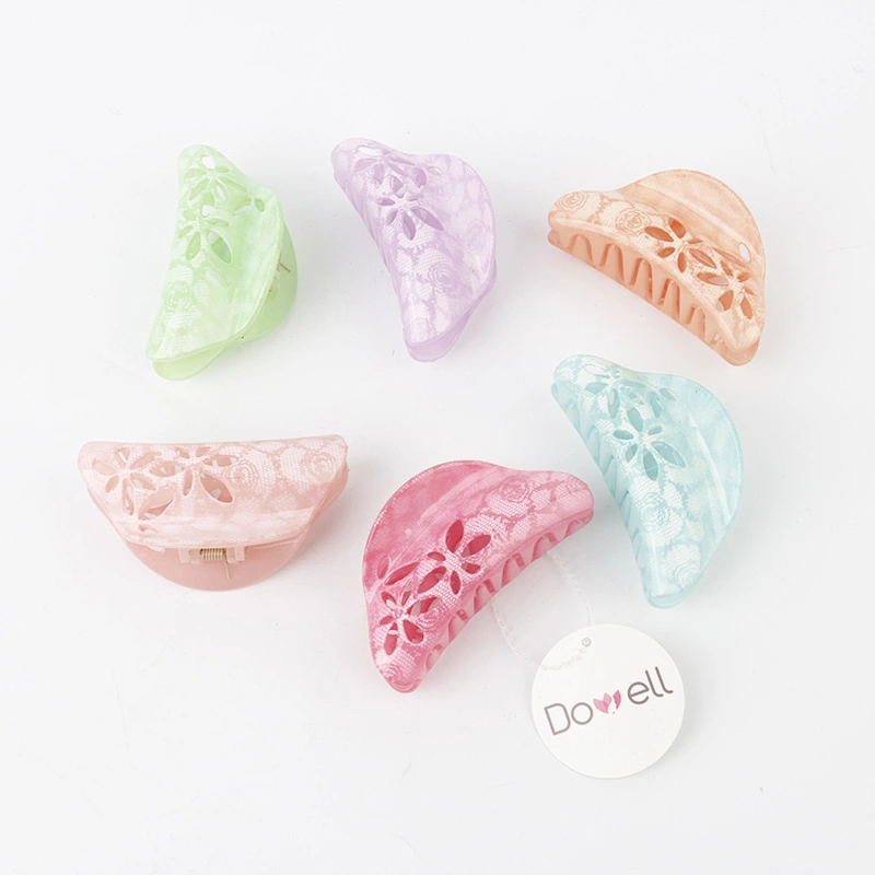 Custom Fashion Accessories Plastic Hair Clips Claw Classic Design Women Hair Claw Clamps