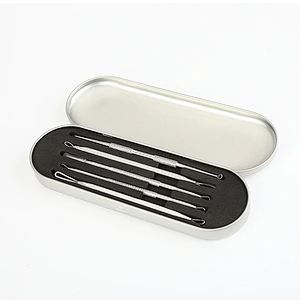 Durable and High Quality Acne Deduction Device 5-piece Set Eyebrow Tweezers Kit