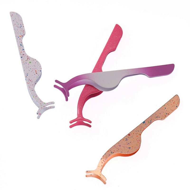 Private custom lash stainless steel custom logo mink eyelash tweezers with customized logo