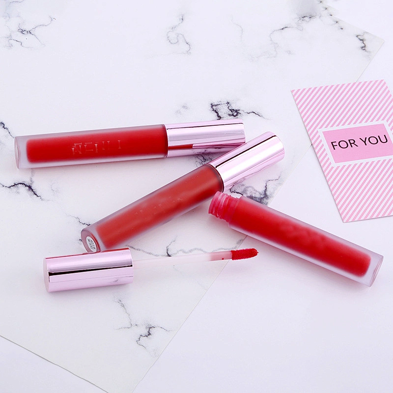 Wholesale High Quality Matte Nude Liquid Lipstick Private Label Lip Gloss Waterproof Vegan Cosmetics