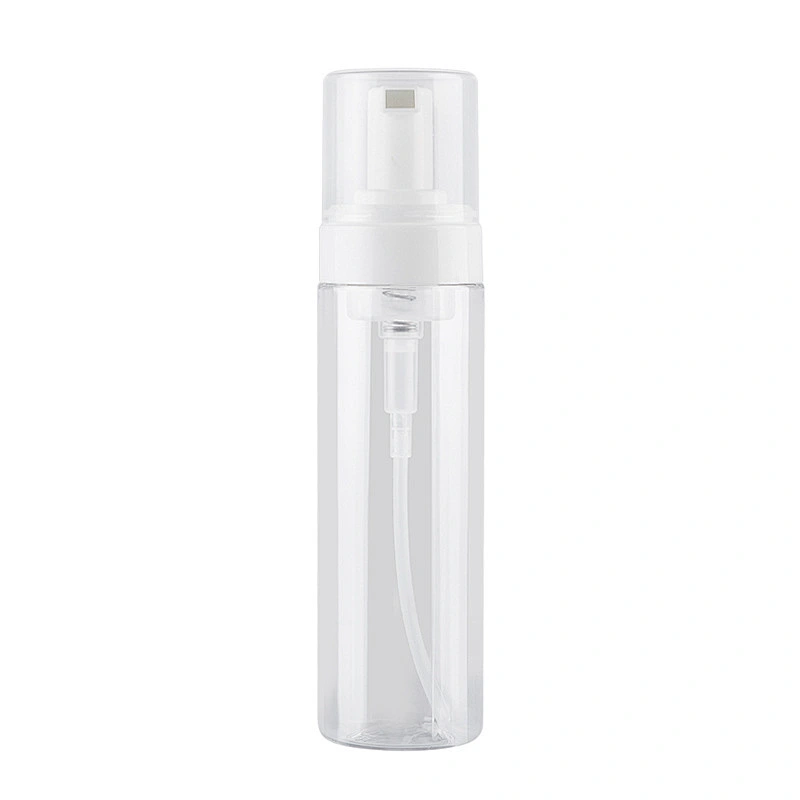 Eco Friendly Empty Plastic Small 80Ml Round White Flat Shoulder Fine Mist Bottle With Pump Spray Cap Lids Packaging Of Cosmetics